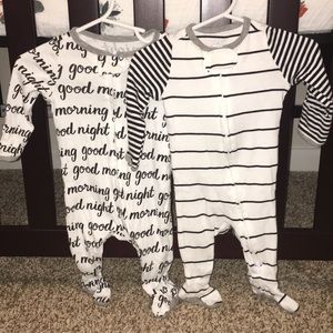 Gender Neutral footed Onesies/Sleepers